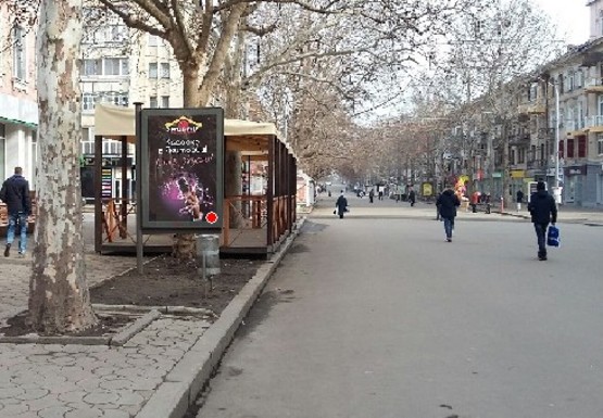 Фото рекламної площини за адресою Соборная ул. - Шевченка ст.