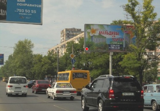 Фото рекламной плоскости по адресу Семена Палия ул., 82 -  Марсельская ул.