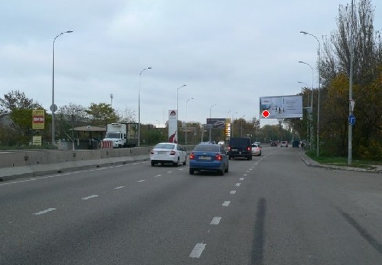 Фото рекламной плоскости по адресу Киевское шоссе, 1/4
