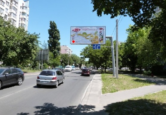 Фото рекламной плоскости по адресу Левитана ул., 119 - Ильфа и Петрова ул.