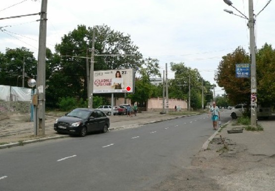 Фото рекламної площини за адресою Фонтанская дорога 16-я ст., 118