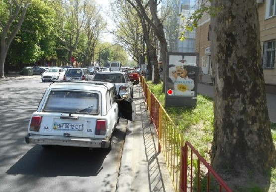 Фото рекламной плоскости по адресу Шевченко пр. - Семинарская ул., 5-В