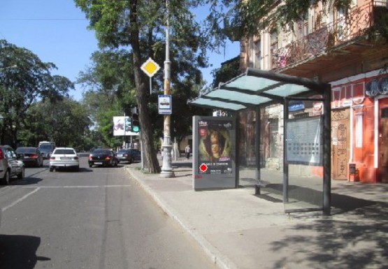 Фото рекламної площини за адресою Колонтаевская ул. - Мастерская ул, остановка 2