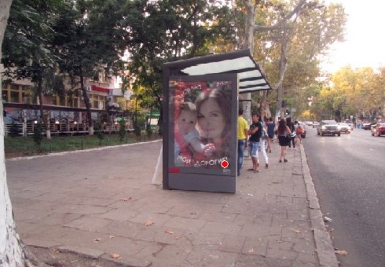 Фото рекламной плоскости по адресу Шевченко пр., 23 -  Шампанский пер. (остановка)