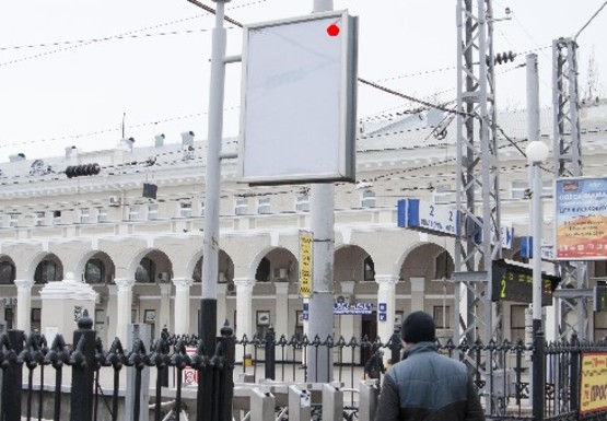 Фото рекламної площини за адресою Платформа № 4