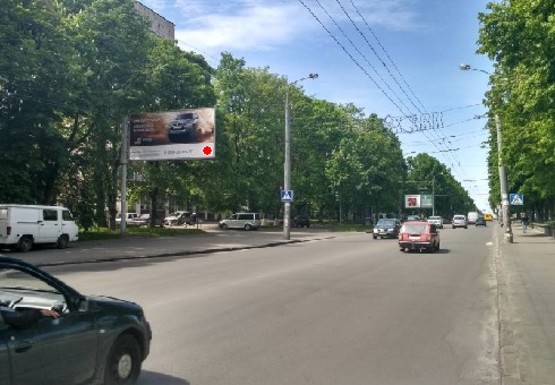 Фото рекламної площини за адресою Киевская ул., 26 в районе остановки "Автовокзал"