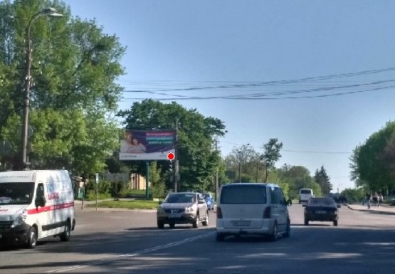 Фото рекламной плоскости по адресу Черновола ул. - Мирющенко ул.