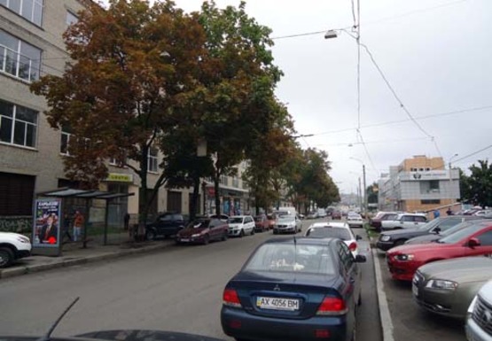 Фото рекламной плоскости по адресу Богдана Хмельницкого ул. - Восстания пл., 7-8 (остановка)