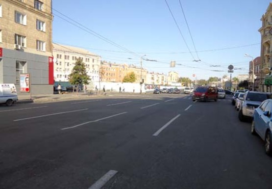 Фото рекламной плоскости по адресу Армянский пер., 1-3