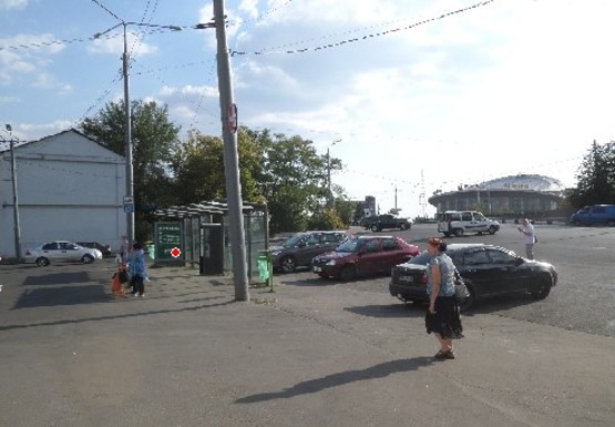 Фото рекламной плоскости по адресу Университетская ул. - Кузнечная ул. (остановка)