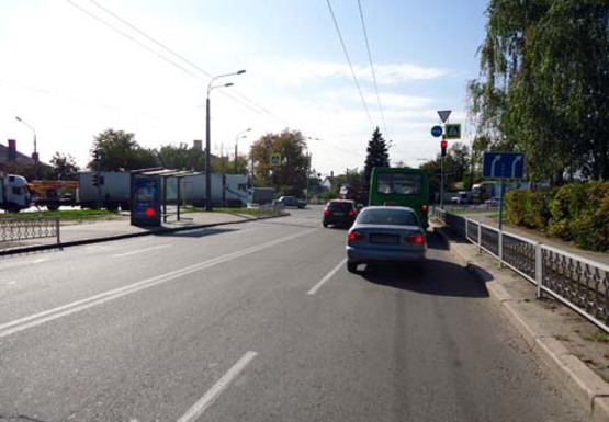 Фото рекламной плоскости по адресу Аэрофлотская ул. - Гагарина пр. (остановка)