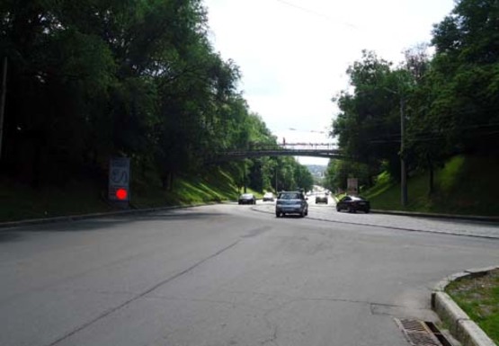 Фото рекламной плоскости по адресу Клочковский спуск - Правды пр.