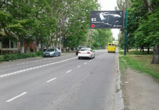 Фото рекламной плоскости по адресу Небесной сотни ул. - Степана Разина ул.