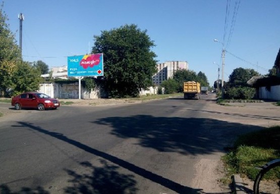 Фото рекламной плоскости по адресу Надпольная ул. - Кобзарская ул.