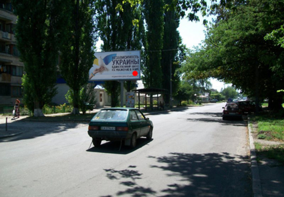 Фото рекламной плоскости по адресу Добровольского ул., 54 напротив