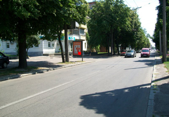 Фото рекламної площини за адресою Шевченко б-р. - Святотроицкая ул.