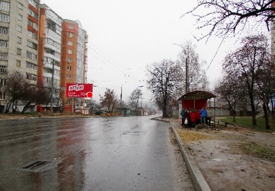 Фото рекламной плоскости по адресу Героев Чернобыля ул., 5, от центру