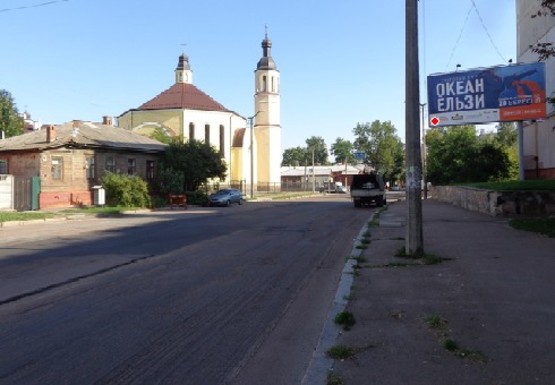 Фото рекламної площини за адресою Гончая ул., 76, к центру
