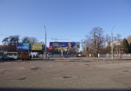 Фото рекламной плоскости по адресу Победы пр., 4