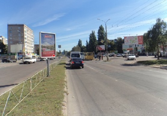 Фото рекламной плоскости по адресу Рокоссовского ул. - Защитников Украины ул.