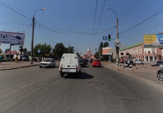 Фото рекламной плоскости по адресу Победы пр., 6