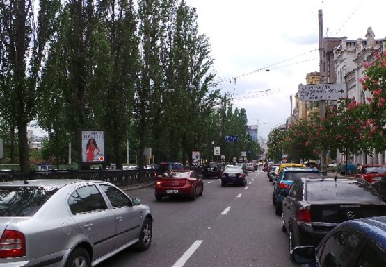 Фото рекламної площини за адресою Шевченко б-р