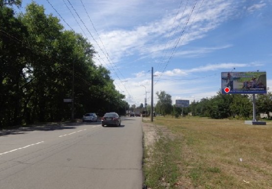 Фото рекламной плоскости по адресу Шевченко ул., 156, р-н Бобровица