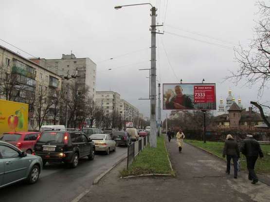 Фото рекламной плоскости по адресу Виговського вул. (Івана Виговського вул.) - Любінська вул. (до вул. Кульпарківська)