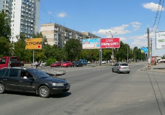 Фото рекламної площини за адресою Семена Палия ул., 82 -  Марсельская ул.