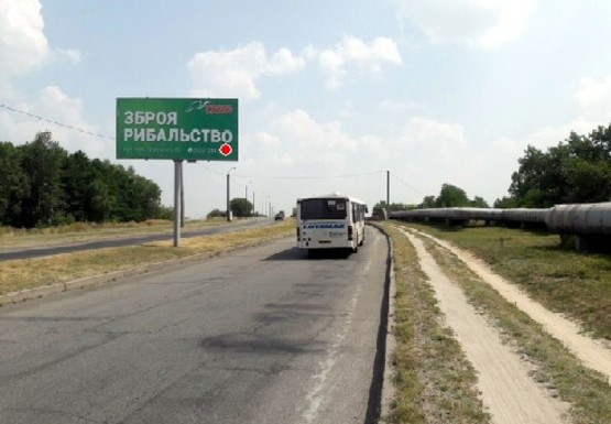 Фото рекламной плоскости по адресу Въезд на Усть-Самарский мост