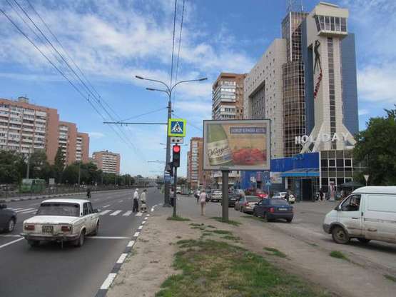 Фото рекламної площини за адресою Гагаріна просп., 43/2 (№1)