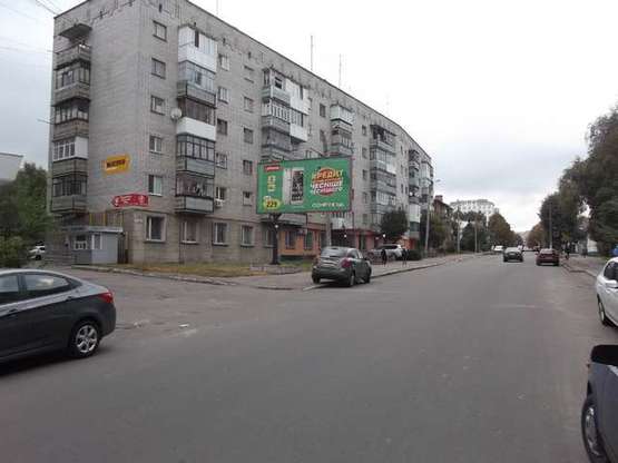 Фото рекламной плоскости по адресу Гагаріна вул., 24 - Велика Бердичівська вул.