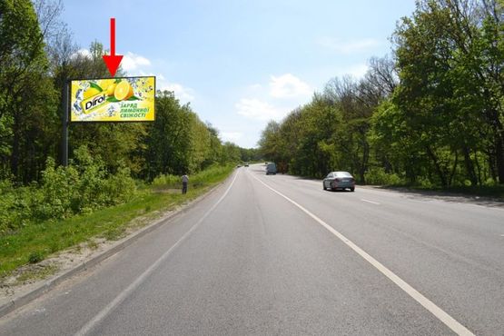 Фото рекламної площини за адресою 18 км Симферопольское шоссе в р-не пос. Высокий (в ст Мерефы)