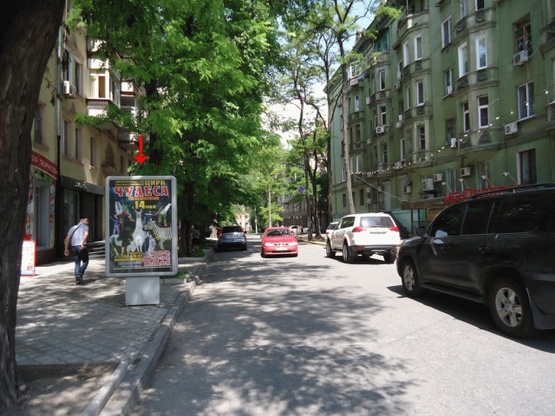 Фото рекламной плоскости по адресу Сергея Ефремова ул. 1, возле пр-та Дмитрия Яворницкого