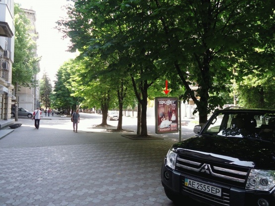 Фото рекламной плоскости по адресу Владимира Вернадского ул. 18А