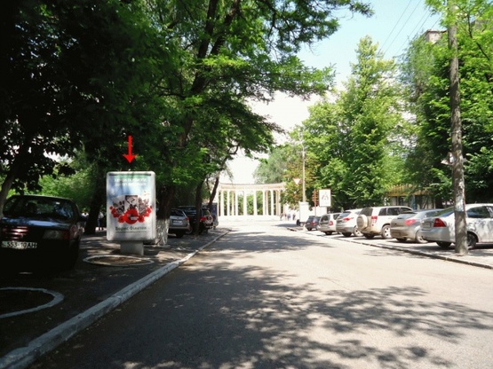 Фото рекламної площини за адресою Яворницкого   5 (2)