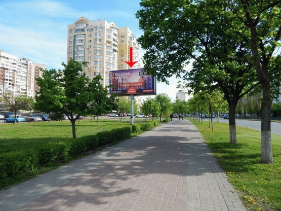 Фото рекламної площини за адресою Героев Сталинграда просп., 24