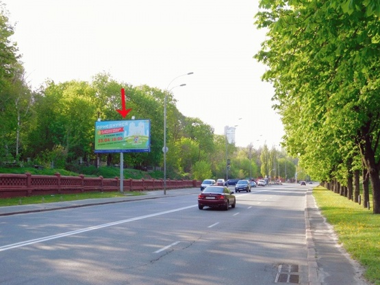 Фото рекламної площини за адресою Гринченко Н. ул., 9-й от Протасового Яра, в центр
