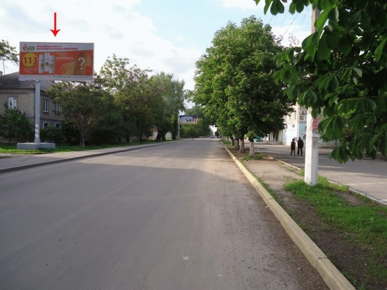 Фото рекламной плоскости по адресу Полтавская ул. 158, в центр