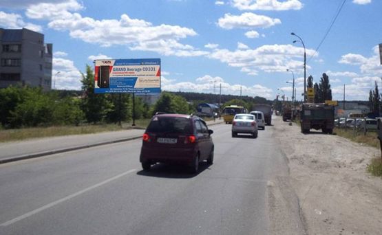 Фото рекламной плоскости по адресу Бортничи вул.Евгенія Харченка 65/Бімаркет (В) - з Киева