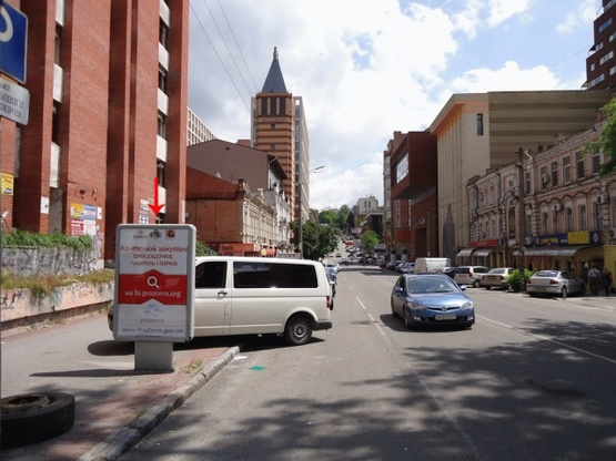 Фото рекламної площини за адресою Шевченко ул.32, возле отеля "Каспий", Cascade Plaza