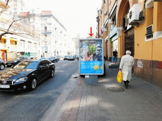 Фото рекламной плоскости по адресу Бессарабский рынок