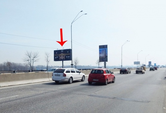 Фото рекламной плоскости по адресу Набережное шоссе, от Почтовой пл., из центра