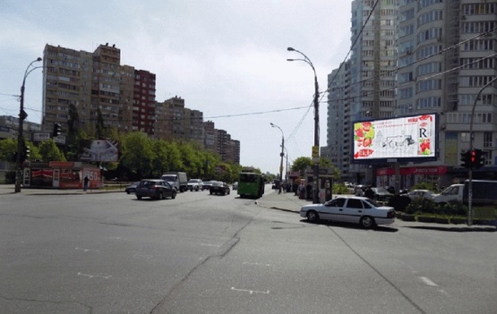 Фото рекламної площини за адресою Харьковское шоссе 154, возле ул.Тростянецкой, к Харьковской пл.