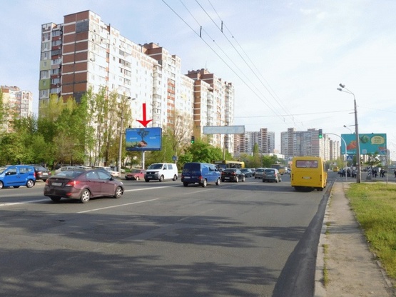 Фото рекламной плоскости по адресу Маяковского пр-т 52, к пр-ту Ватутина