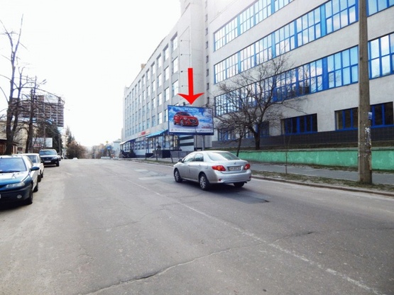 Фото рекламной плоскости по адресу Шолуденка ул. 12, к пр-ту Победы