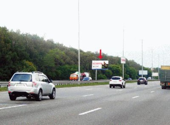 Фото рекламної площини за адресою Бориспольская трасса км 26+800 из Киева