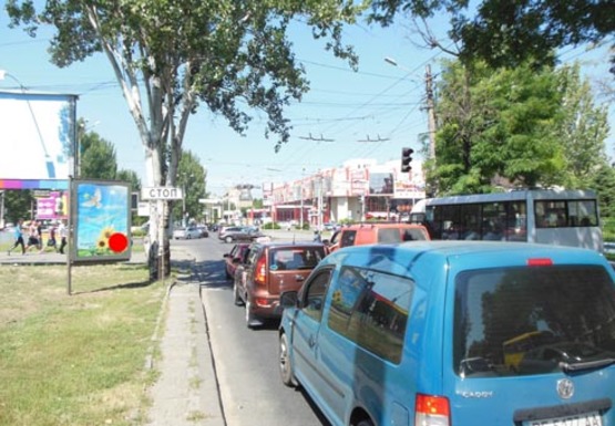 Фото рекламної площини за адресою Центральный пр. - Садовая ул.