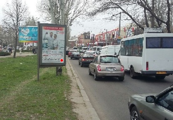 Фото рекламної площини за адресою Центральный пр. - Садовая ул.