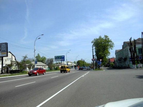 Фото рекламной плоскости по адресу м.Бровари, вул.Київська, 147, перетин з вул.Разіна, Тупий провулок